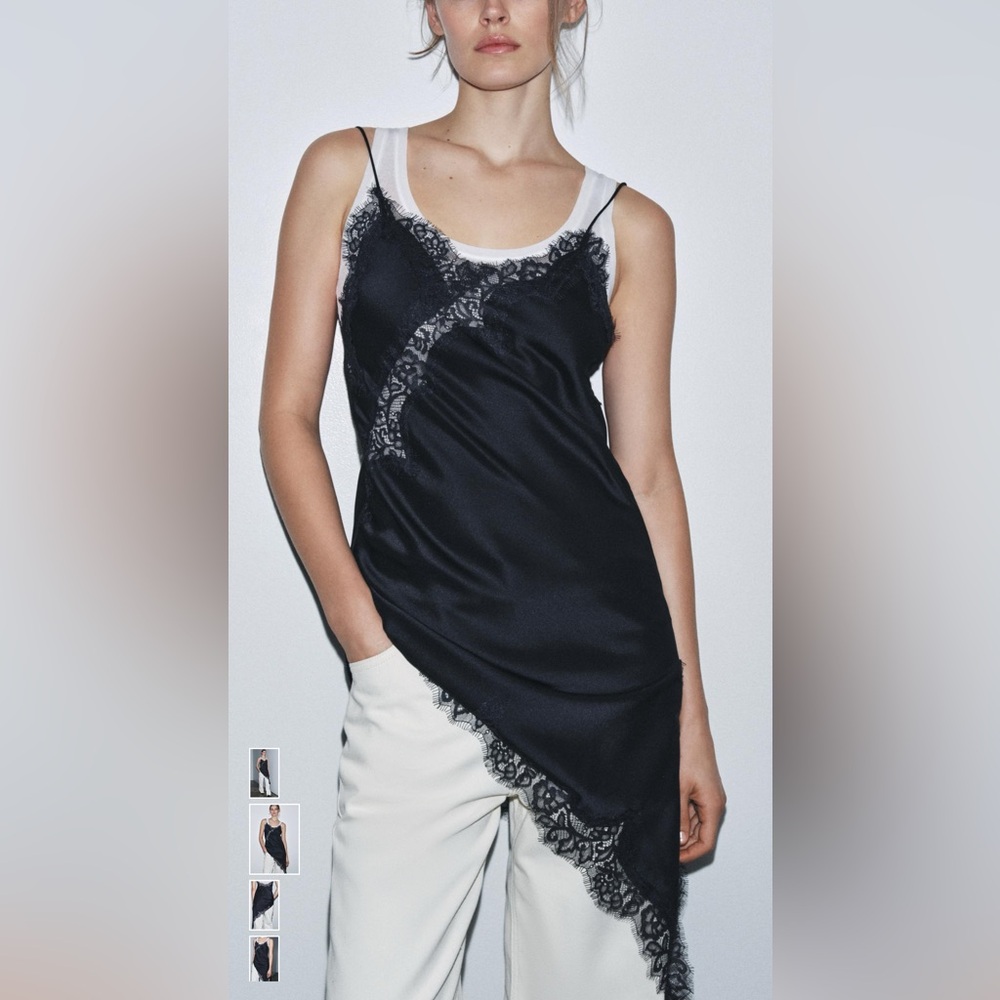 Zara viral lace dress